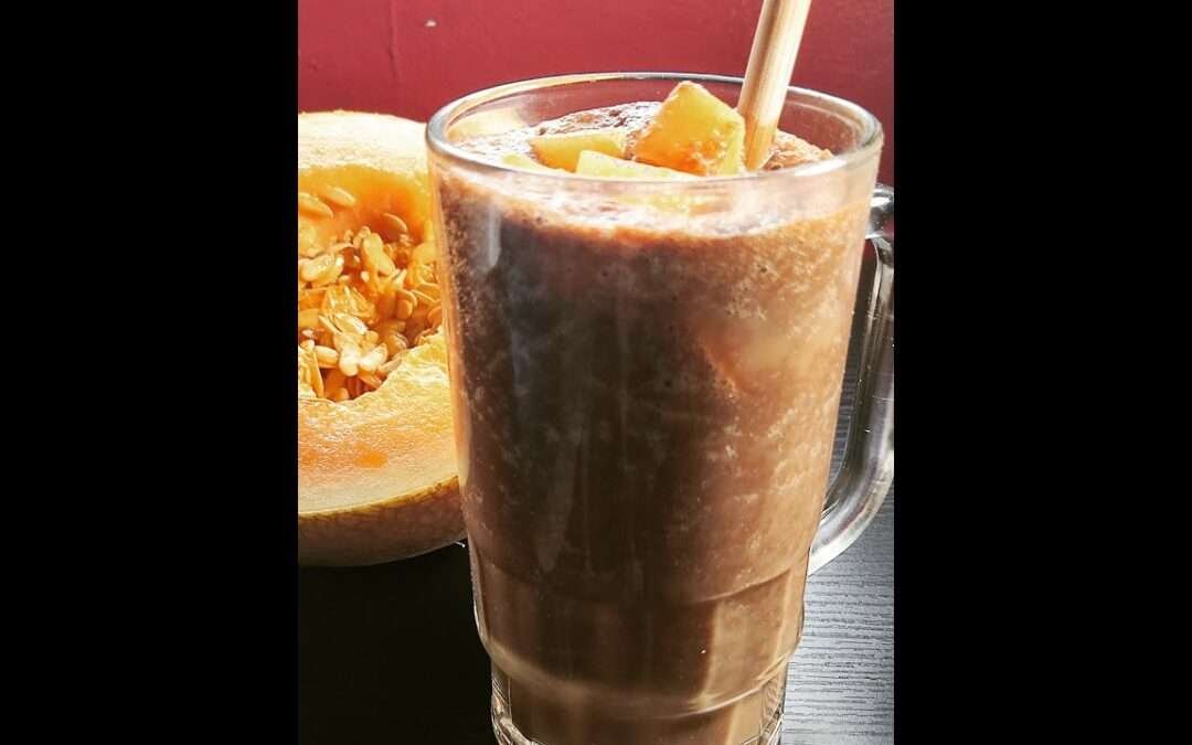 Melon Chocolate Smoothie #shorts