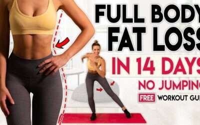 FULL BODY FAT LOSS in 14 Days NO JUMPING | Free Home Workout Guide