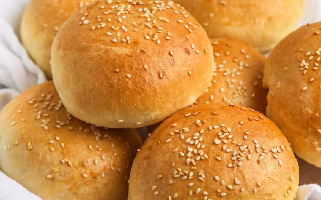 Homemade Hamburger Buns – Spend With Pennies