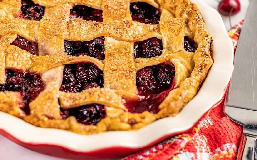 Homemade Cherry Pie – thestayathomechef.com