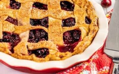 Homemade Cherry Pie – thestayathomechef.com