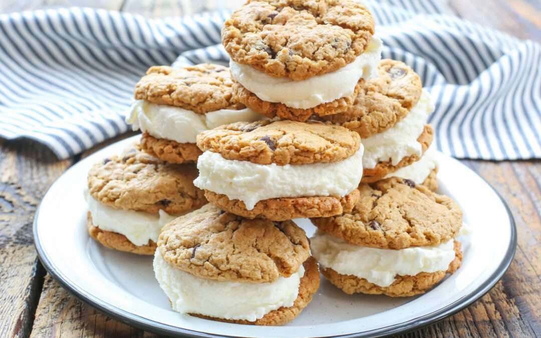 The BEST Ice Cream Cookie Sandwiches