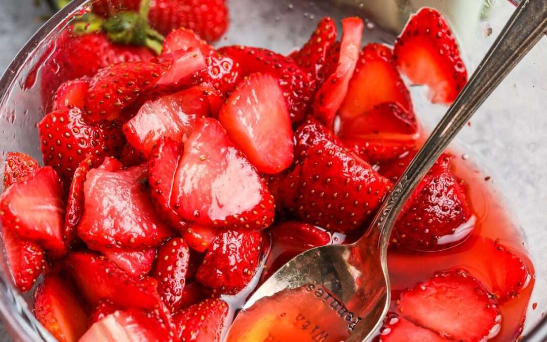 Macerated Strawberries – Spend With Pennies