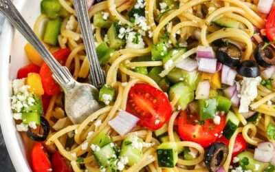 Favorite Spaghetti Salad – Spend With Pennies