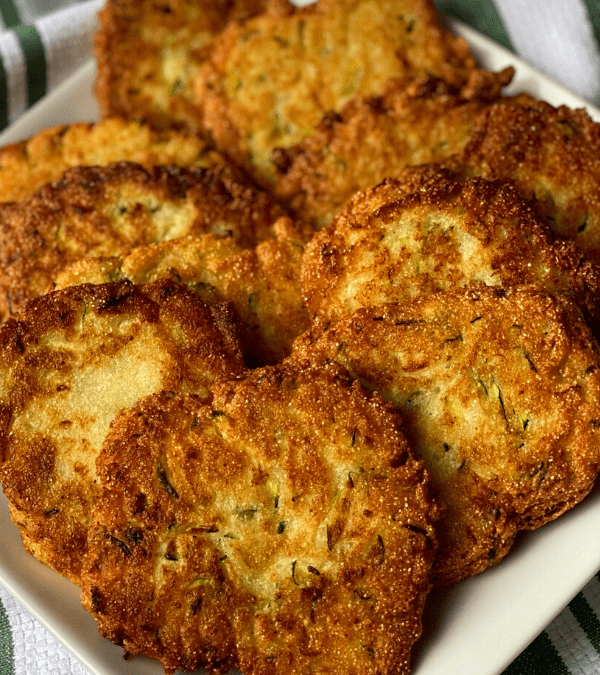 SOUTHERN ZUCCHINI HOECAKES – The Southern Lady Cooks