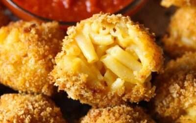 Air Fryer Mac and Cheese Balls