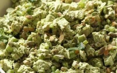 Green Goddess Chicken Salad | Cookies and Cups