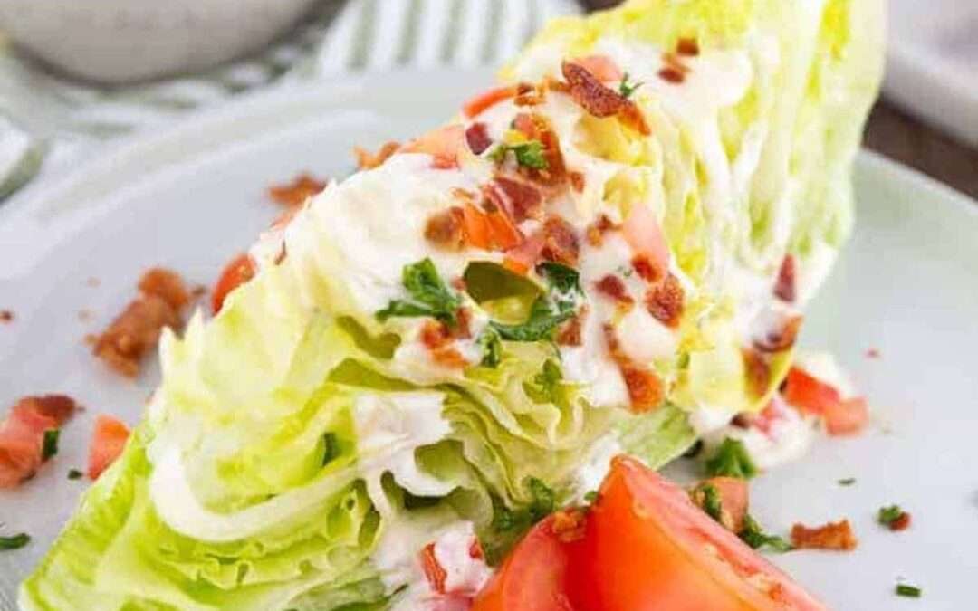 Classic Wedge Salad (With Homemade Dressing)