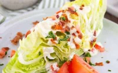 Classic Wedge Salad (With Homemade Dressing)