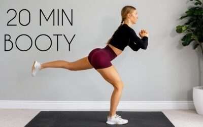 TONED LEGS & ROUND BOOTY At Home Workout (No Equipment)
