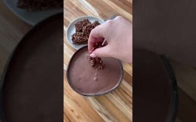 MAGIC SHELL SMOOTHIE BOWL #shorts