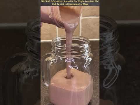 Healthy Smoothies For Weight Loss | Weight Loss Smoothie | How I Lost 40 Lbs