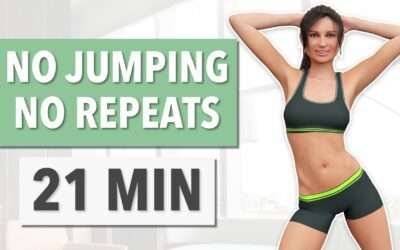 21-MIN FLUID WORKOUT FOR WEIGHT LOSS – NO JUMPING, NO REPEATS