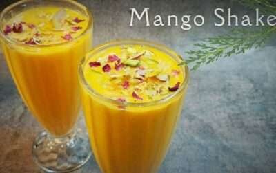 Mango Shake | Mango Smoothie Recipe | Yummy Mango Milk Shake Recipe