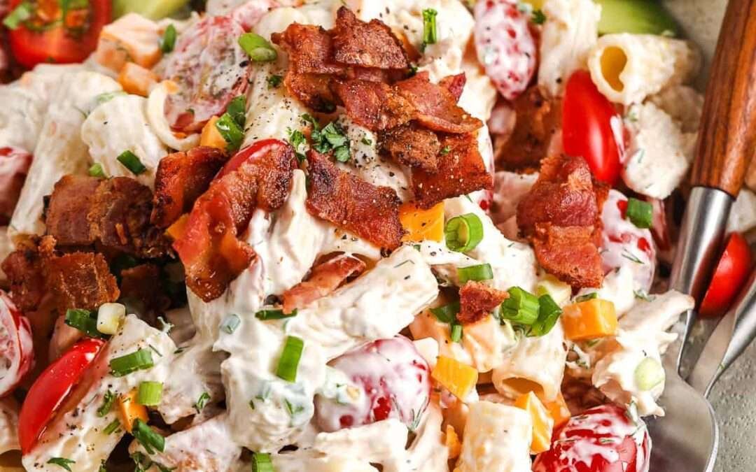 Bacon Ranch Pasta Salad – Spend With Pennies