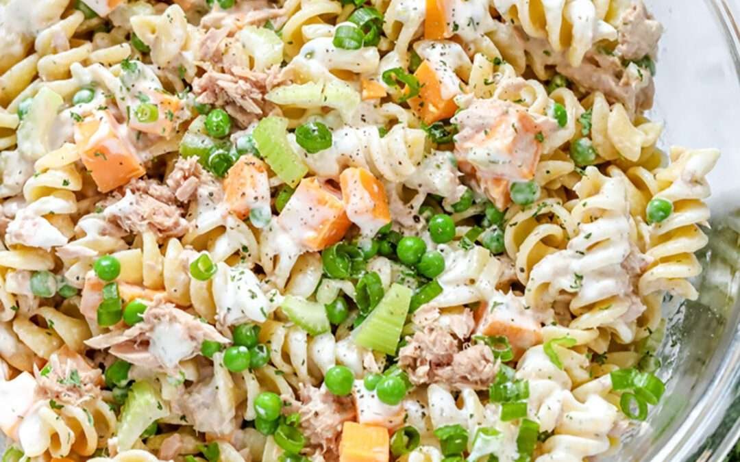 Creamy Tuna Pasta Salad – Spend With Pennies