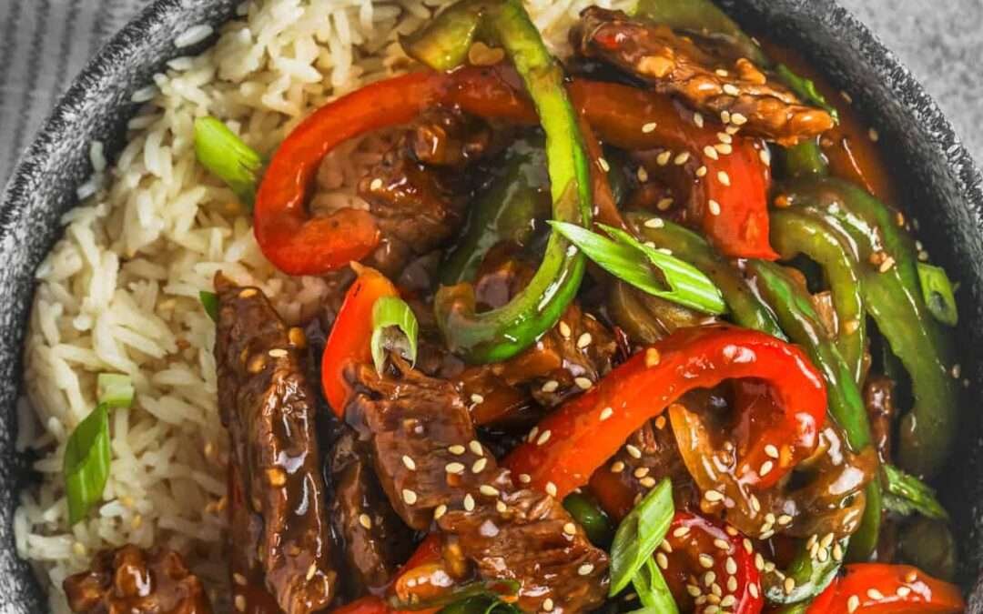 Easy Pepper Steak – Spend With Pennies