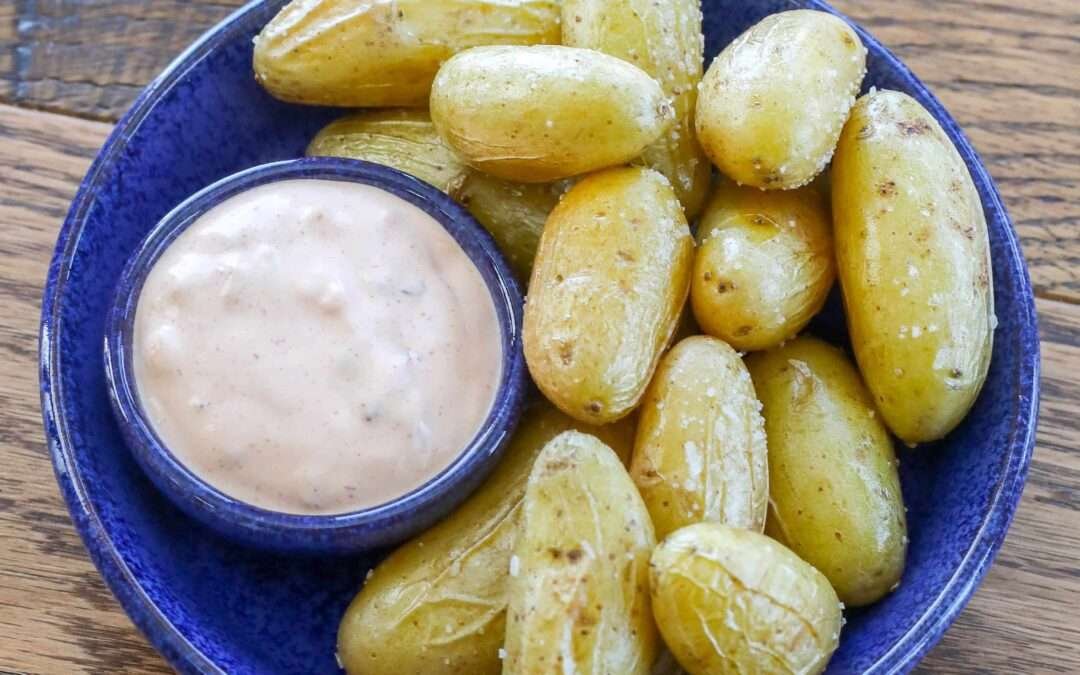 Roasted Fingerling Potatoes – Barefeet In The Kitchen