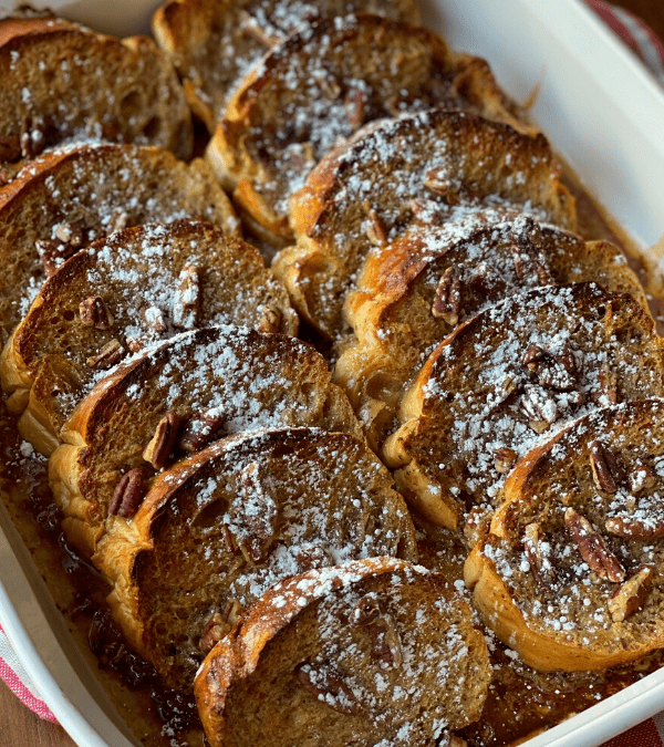 FRENCH TOAST CASSEROLE – The Southern Lady Cooks