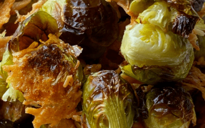 GARLIC PARMESAN BRUSSELS SPROUTS – The Southern Lady Cooks
