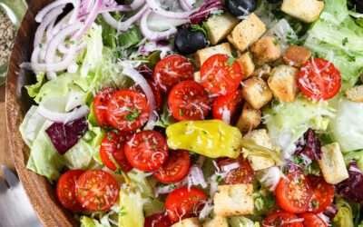 Easy Italian Salad – Spend With Pennies