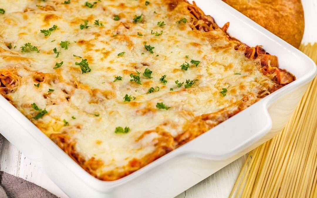 Quick and Easy Baked Spaghetti