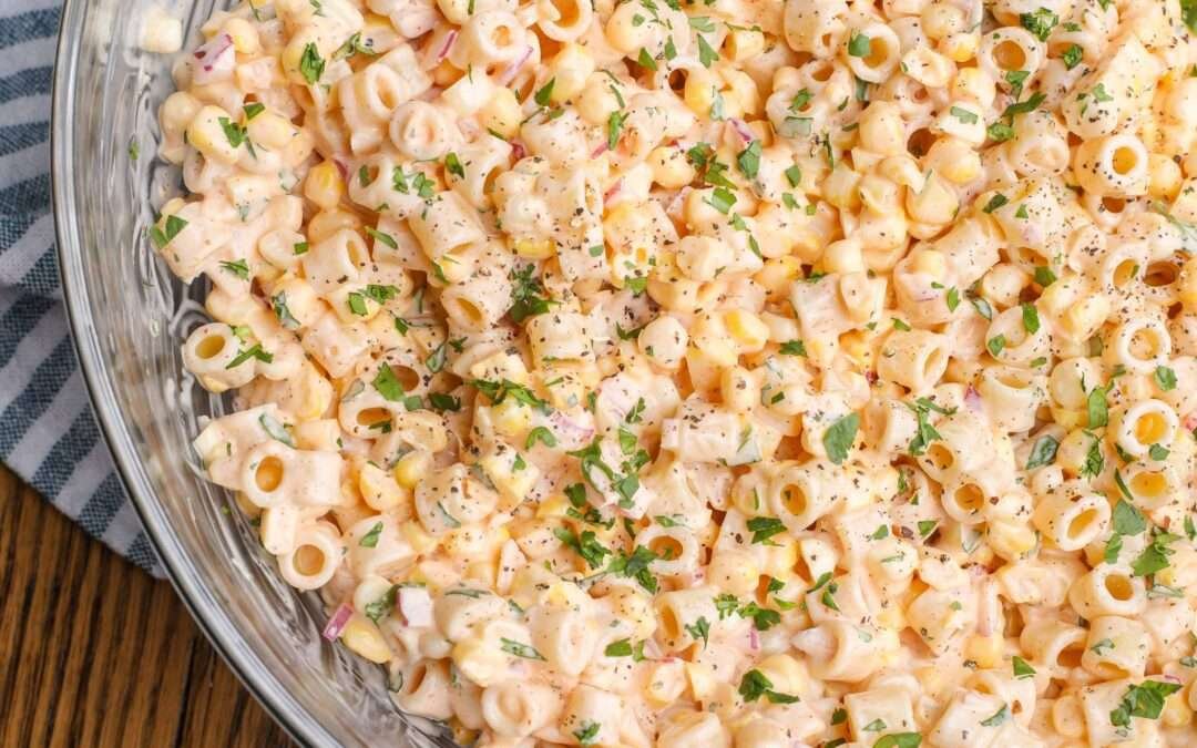 Street Corn Pasta Salad – Barefeet in the Kitchen