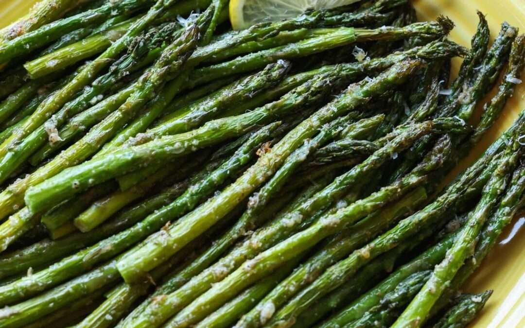 Air Fryer Asparagus | Cookies and Cups