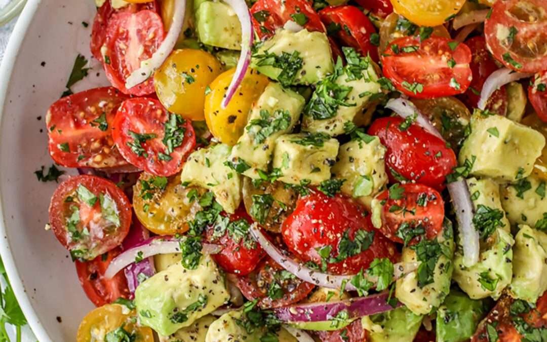 Tomato Avocado Salad – Spend With Pennies