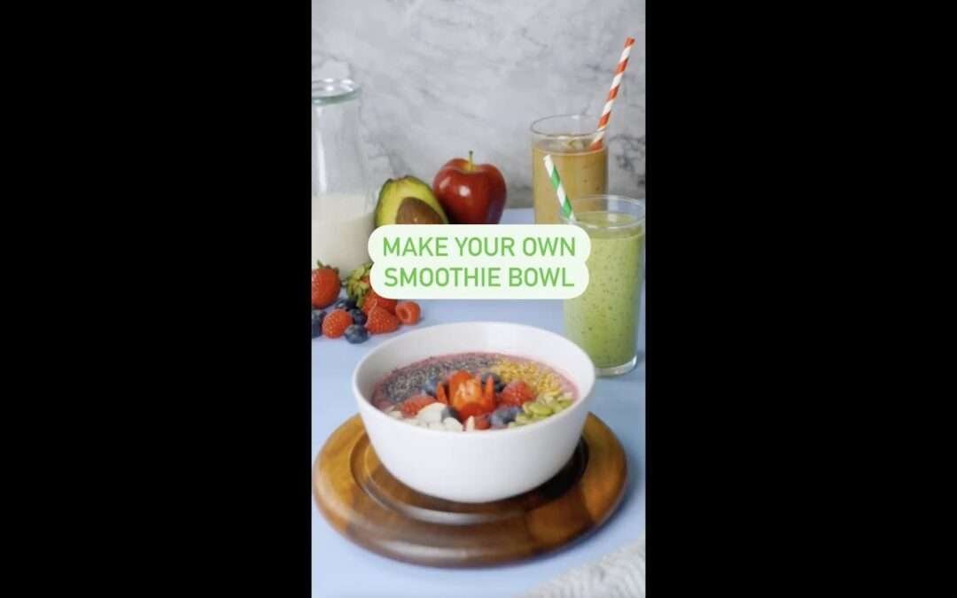 Make Your Own Smoothie Bowl #shorts