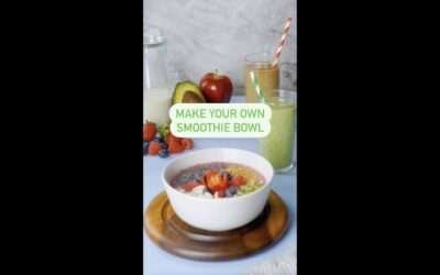 Make Your Own Smoothie Bowl #shorts