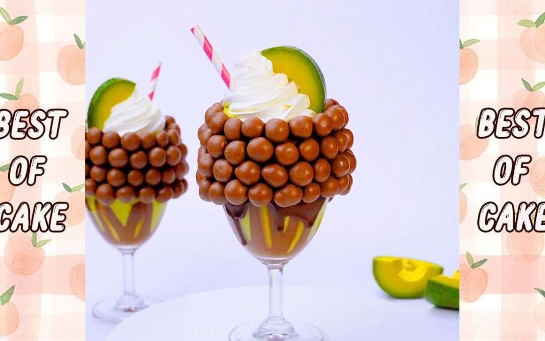 Avocado Smoothie Chocolate Dessert #Shorts #Yumupcakes