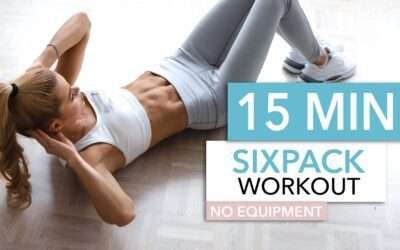 15 MIN SIXPACK WORKOUT – intense ab workout / No Equipment I Pamela Reif
