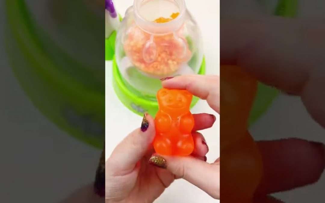Juicy Orange Slime Smoothie Squishy!
