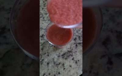 Homemade Smoothie #smoothies #strawberry #banana #fruits #healthy #viralvideo