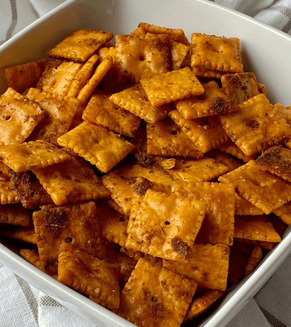 CAJUN CHEESE CRACKERS – The Southern Lady Cooks