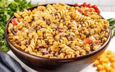 Cowboy Pasta Salad – thestayathomechef.com