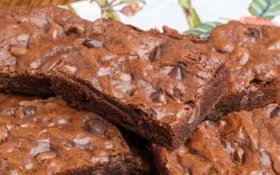 Double Chocolate Brownies – traditional, gluten free, or dairy free