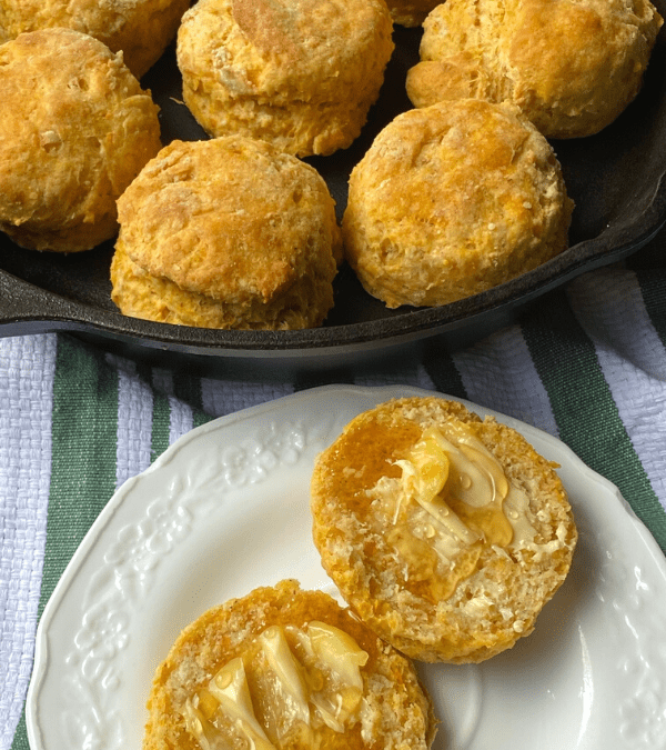 SWEET POTATO BISCUITS – The Southern Lady Cooks