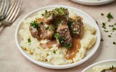 Easy Instant Pot Cubed Beef Recipe
