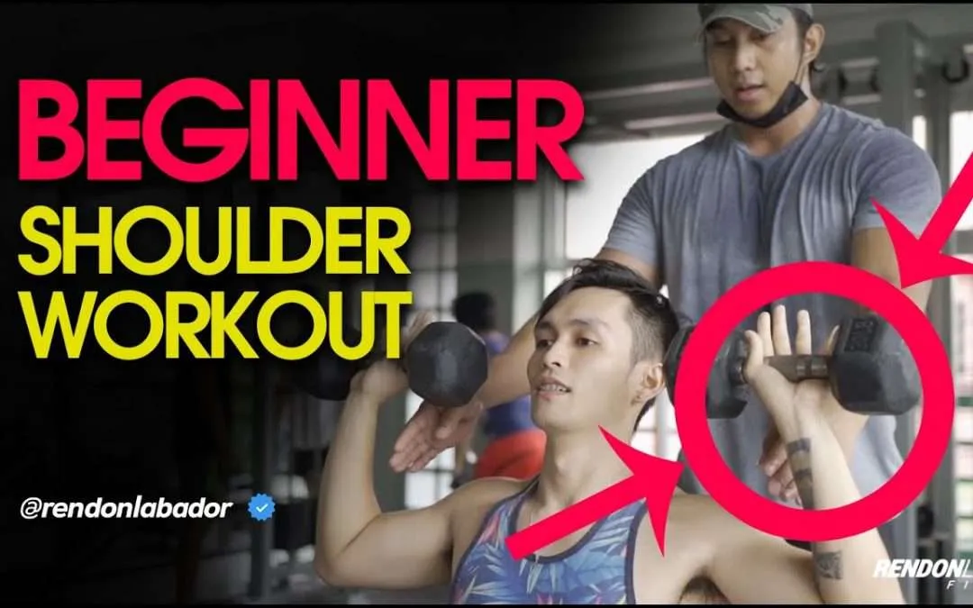 Shoulder Workout For Beginners by Rendon Labador