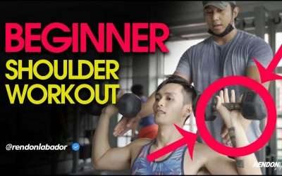 Shoulder Workout For Beginners by Rendon Labador
