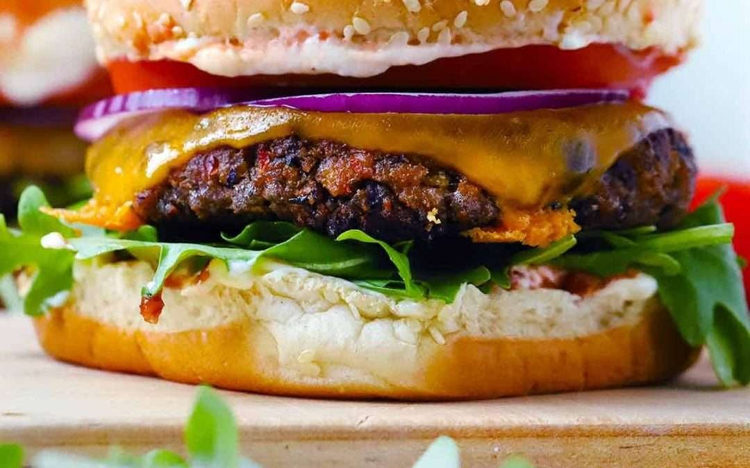 Easy Black Bean Burgers (Make-Ahead)