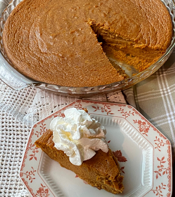 IMPOSSIBLE PUMPKIN PIE – The Southern Lady Cooks