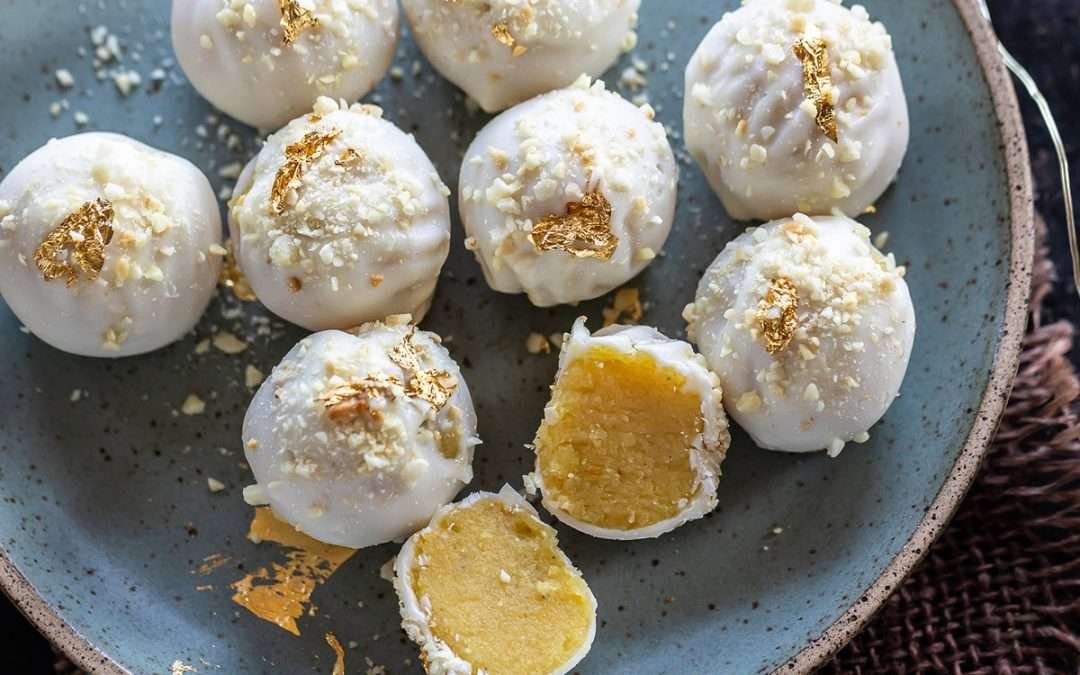 Badam Halwa Truffles – Cook With Manali