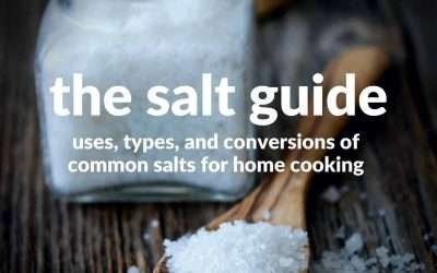 The Salt Guide – Types, Uses, and Conversions