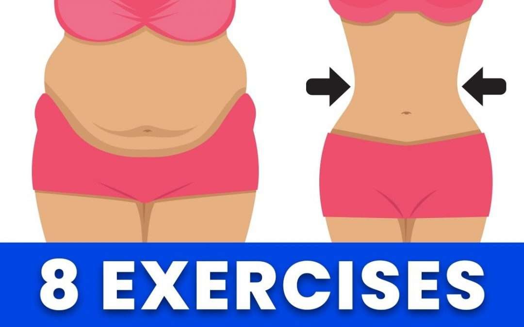 8 Best Standing Exercises Belly Fat Workout To Lose Weight Fast At Home