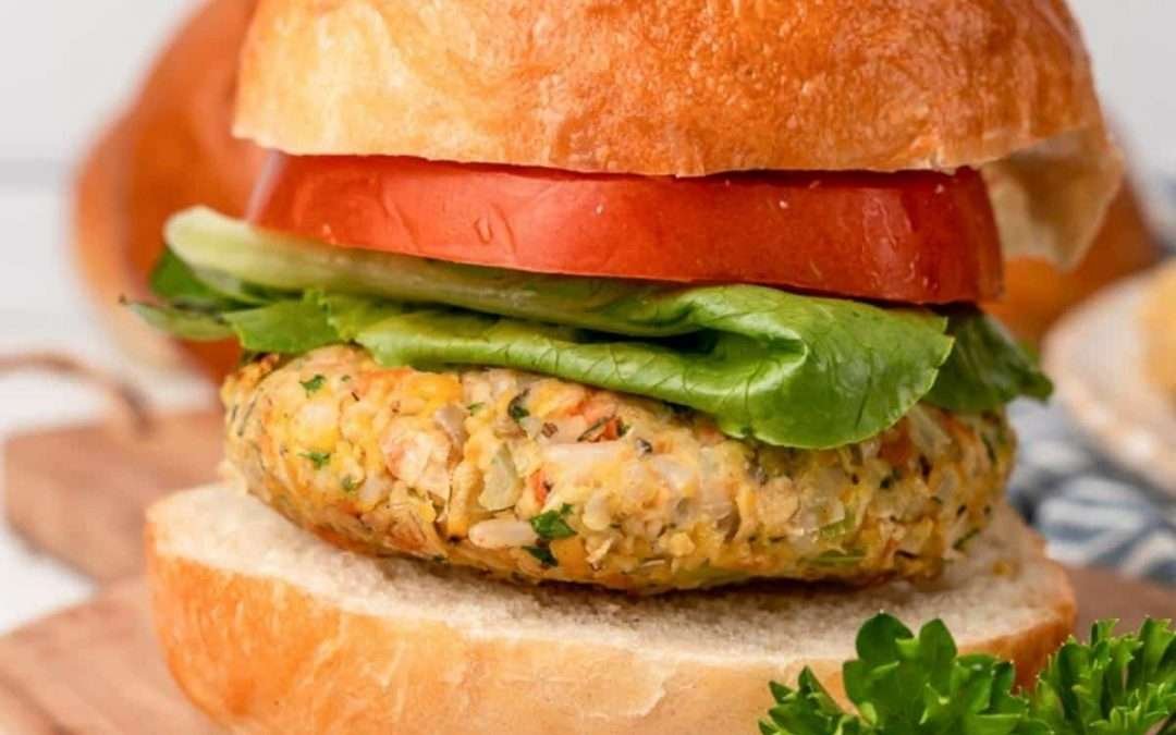 Chickpea Veggie Burgers – Oh My Veggies