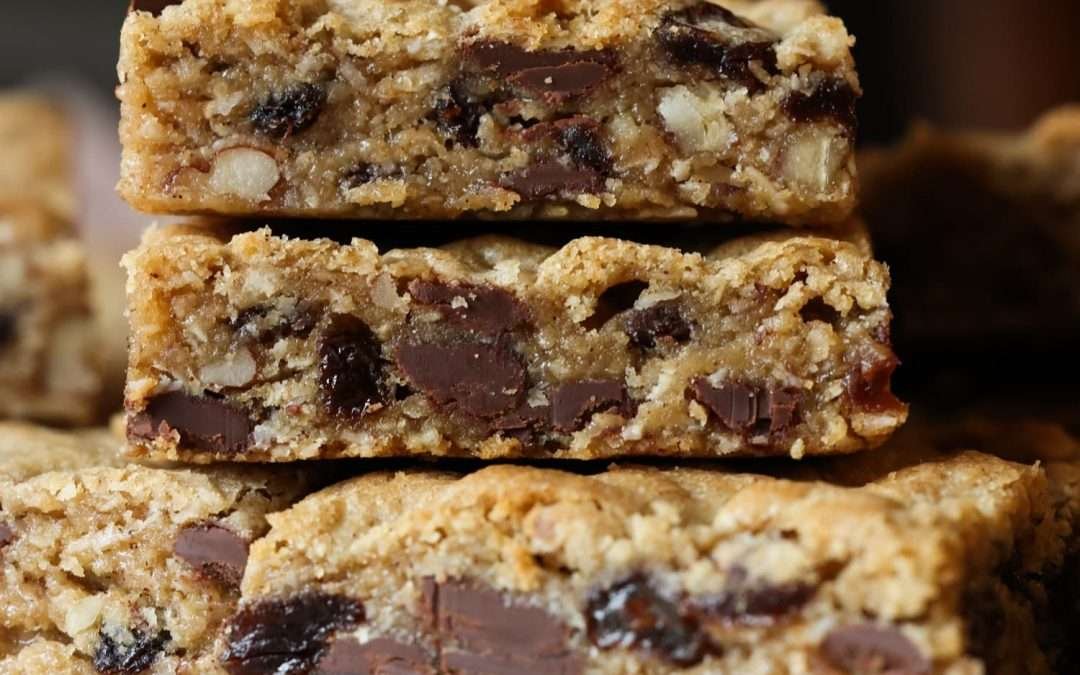 Chocolate Chip Oatmeal Cookie Bars