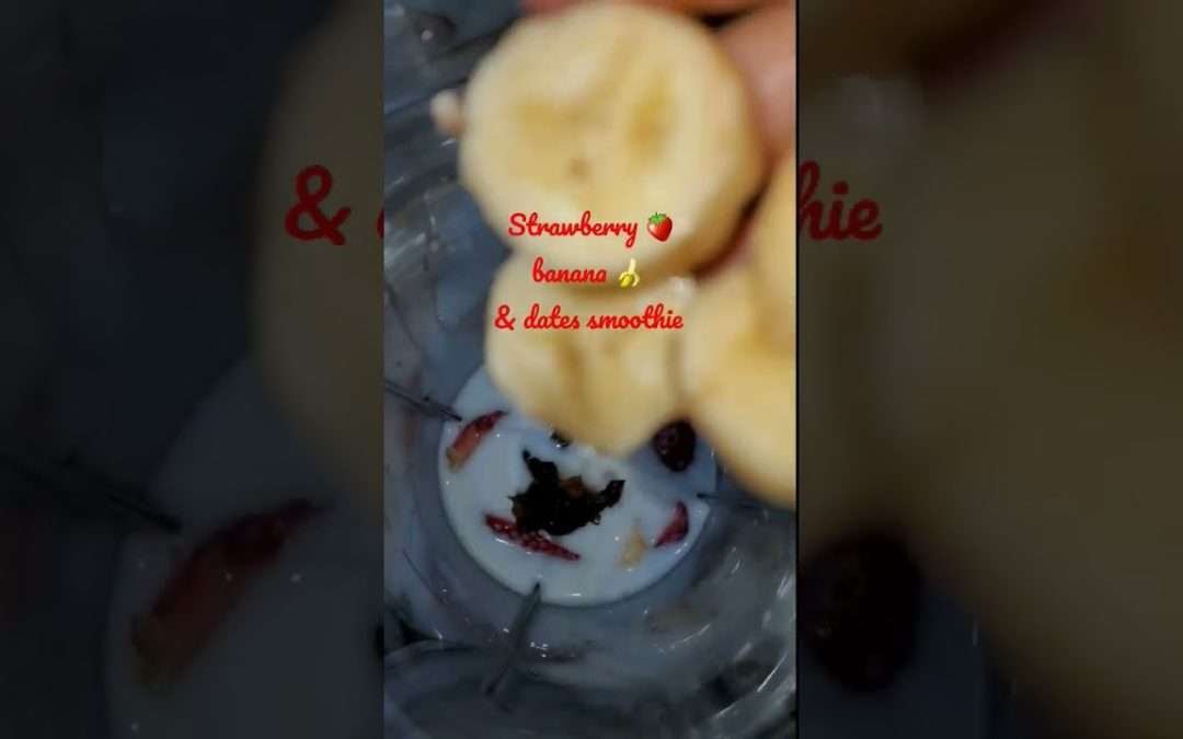 #homemade quick  #healthy smoothie recipe!